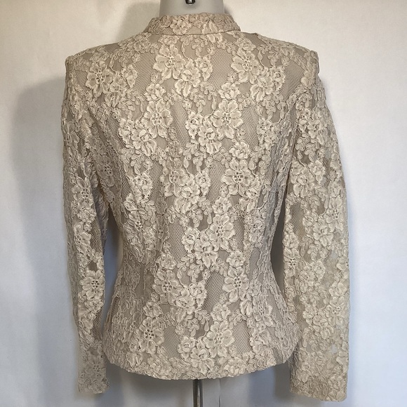 Vintage 80’s Ursula of Switzerland open lace top women’s size 6P made in USA - Picture 5 of 16